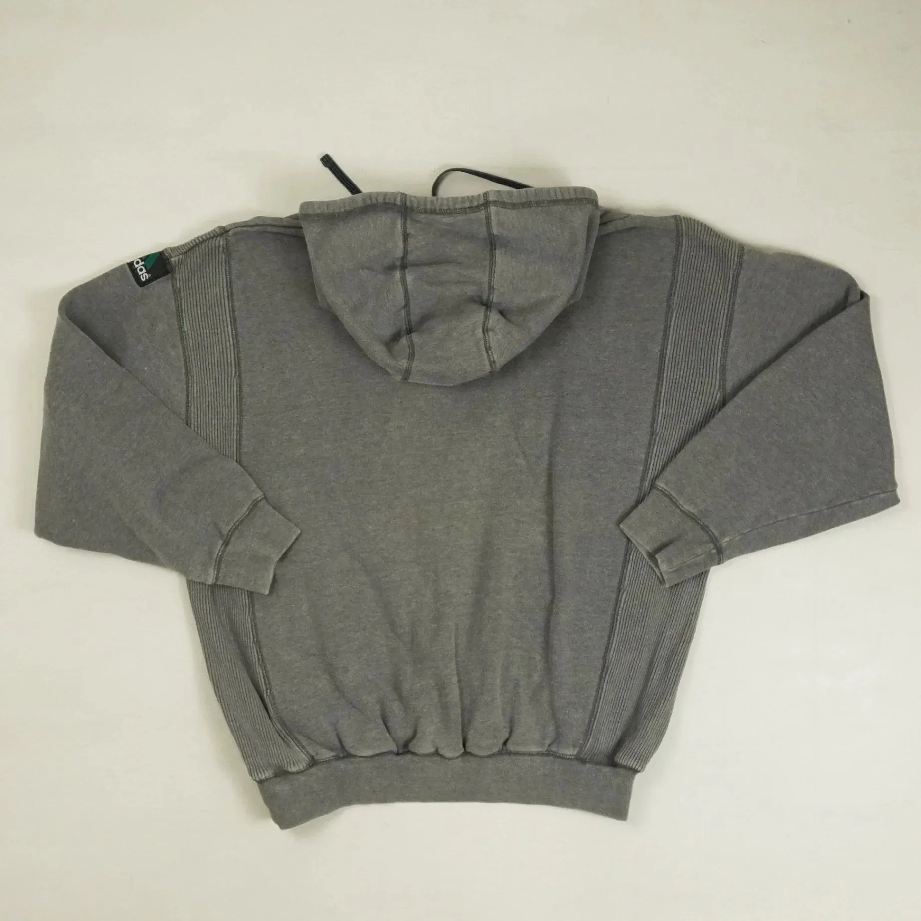 Vintage Adidas Grey Hoodie (L)