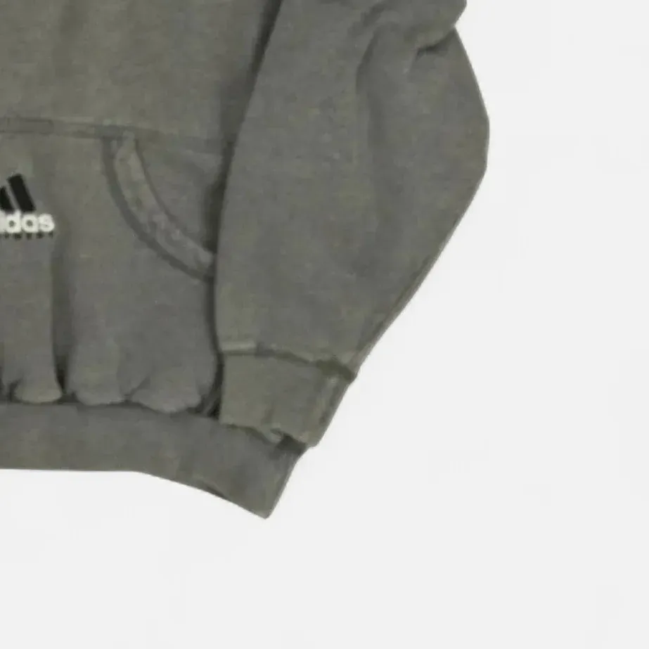 Vintage Adidas Grey Hoodie (L)