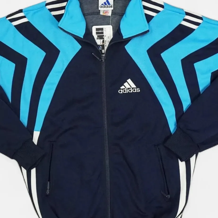 Vintage Adidas Navy Trackjacket (S)