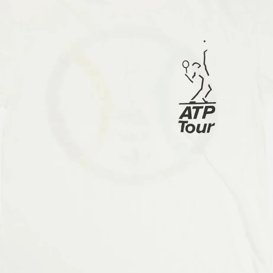 Vintage Adidas White ATP Tour T-Shirt (M)