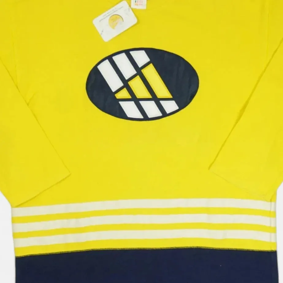 Vintage Adidas Yellow Crewneck (M)
