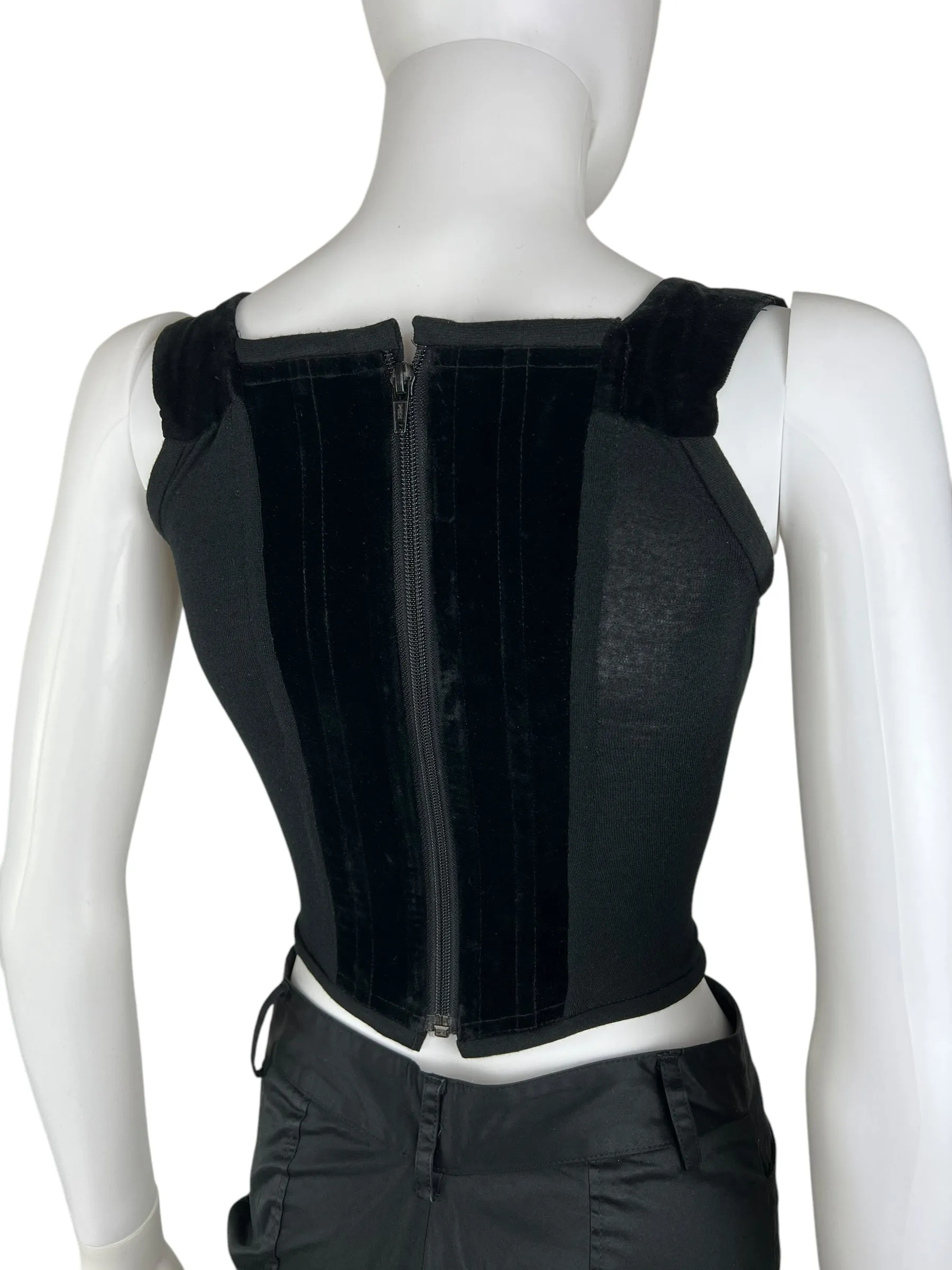 Vivienne Westwood A/W 1991 velvet corset