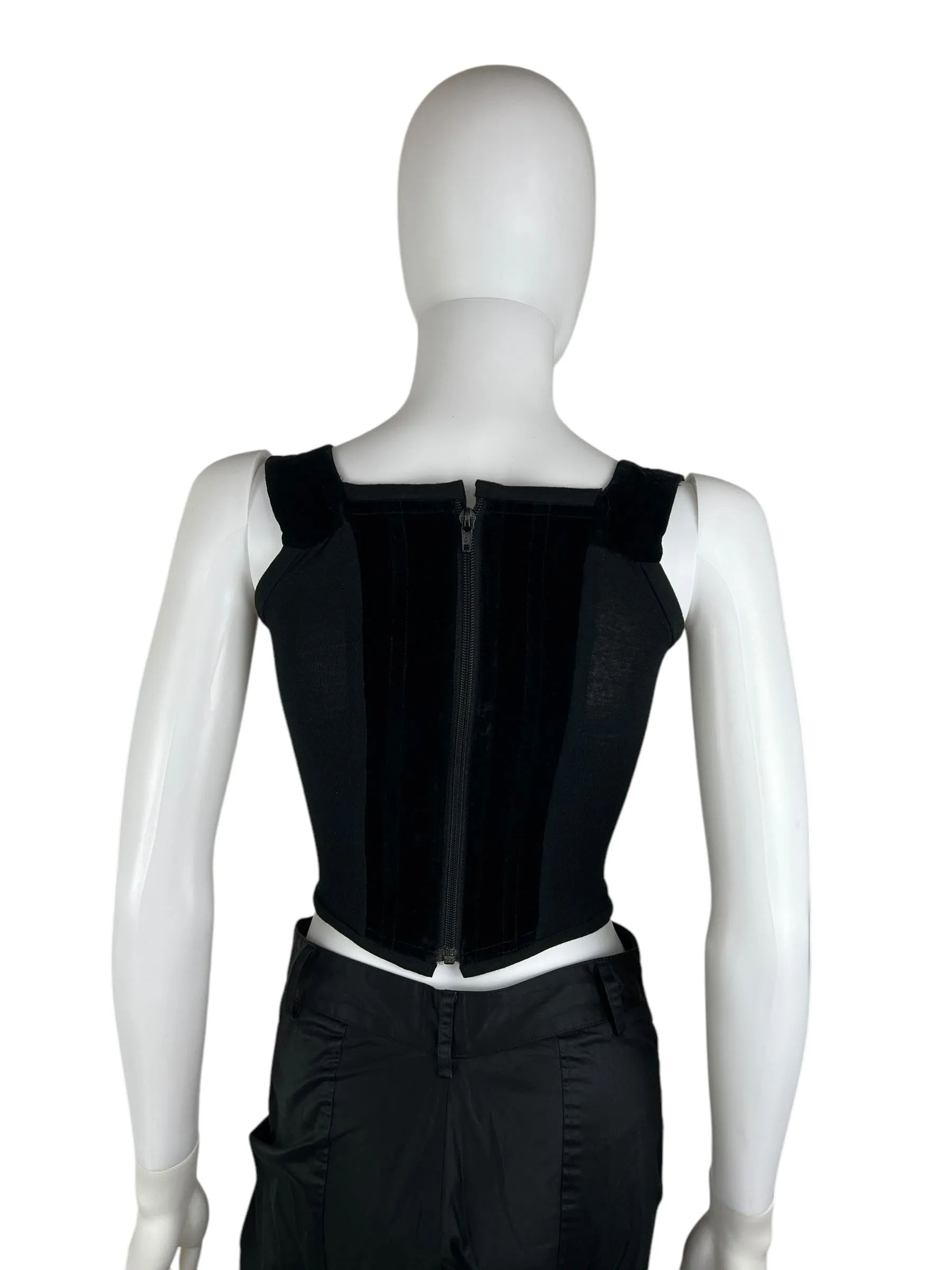Vivienne Westwood A/W 1991 velvet corset