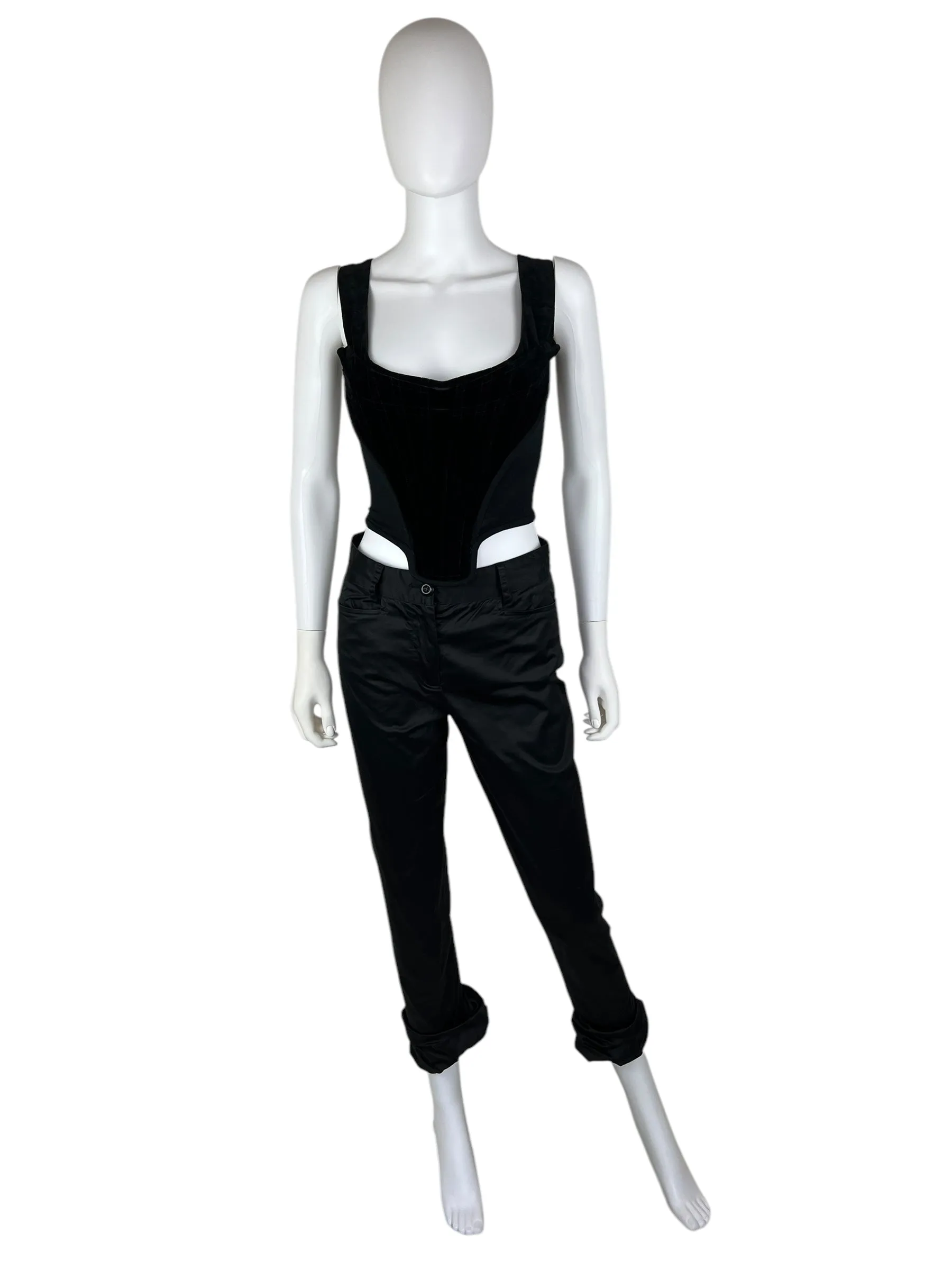 Vivienne Westwood A/W 1991 velvet corset