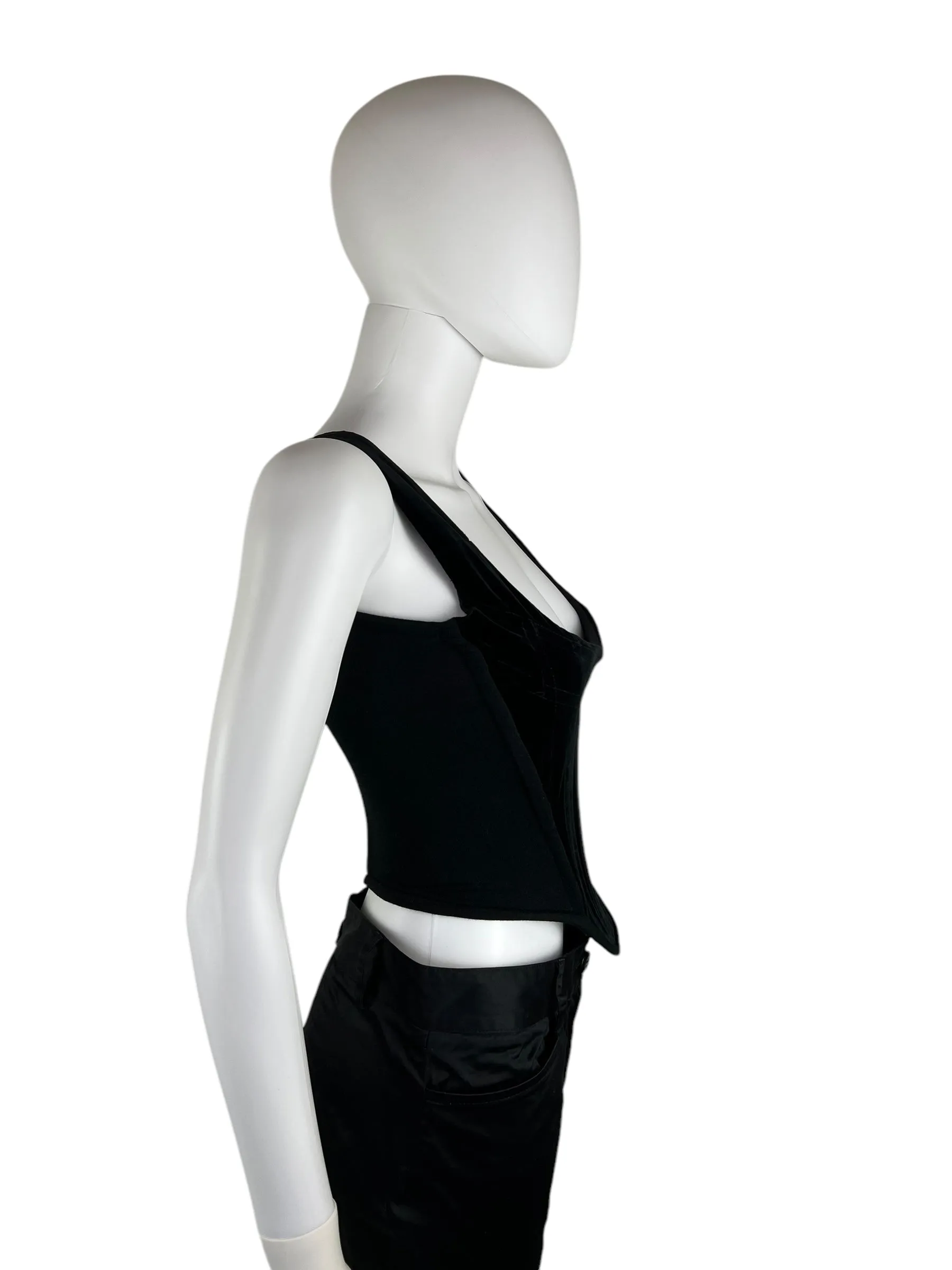 Vivienne Westwood A/W 1991 velvet corset