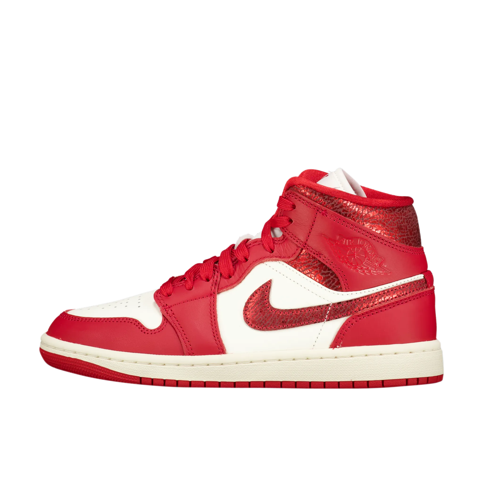 W Air Jordan 1 Mid 'Cracked Leather'