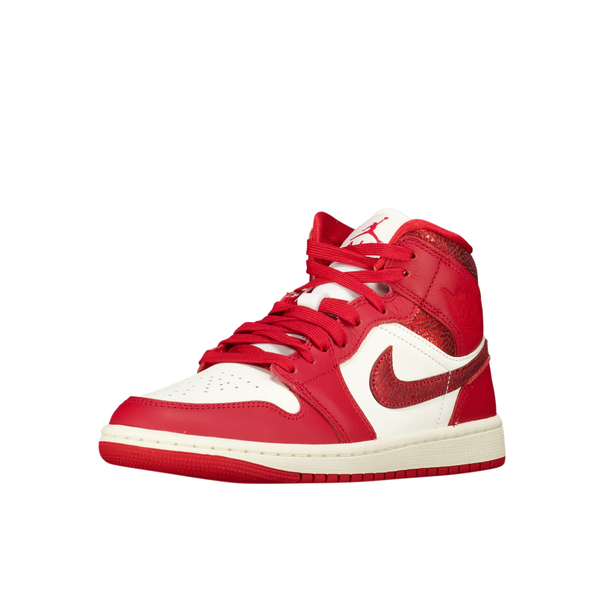 W Air Jordan 1 Mid 'Cracked Leather'